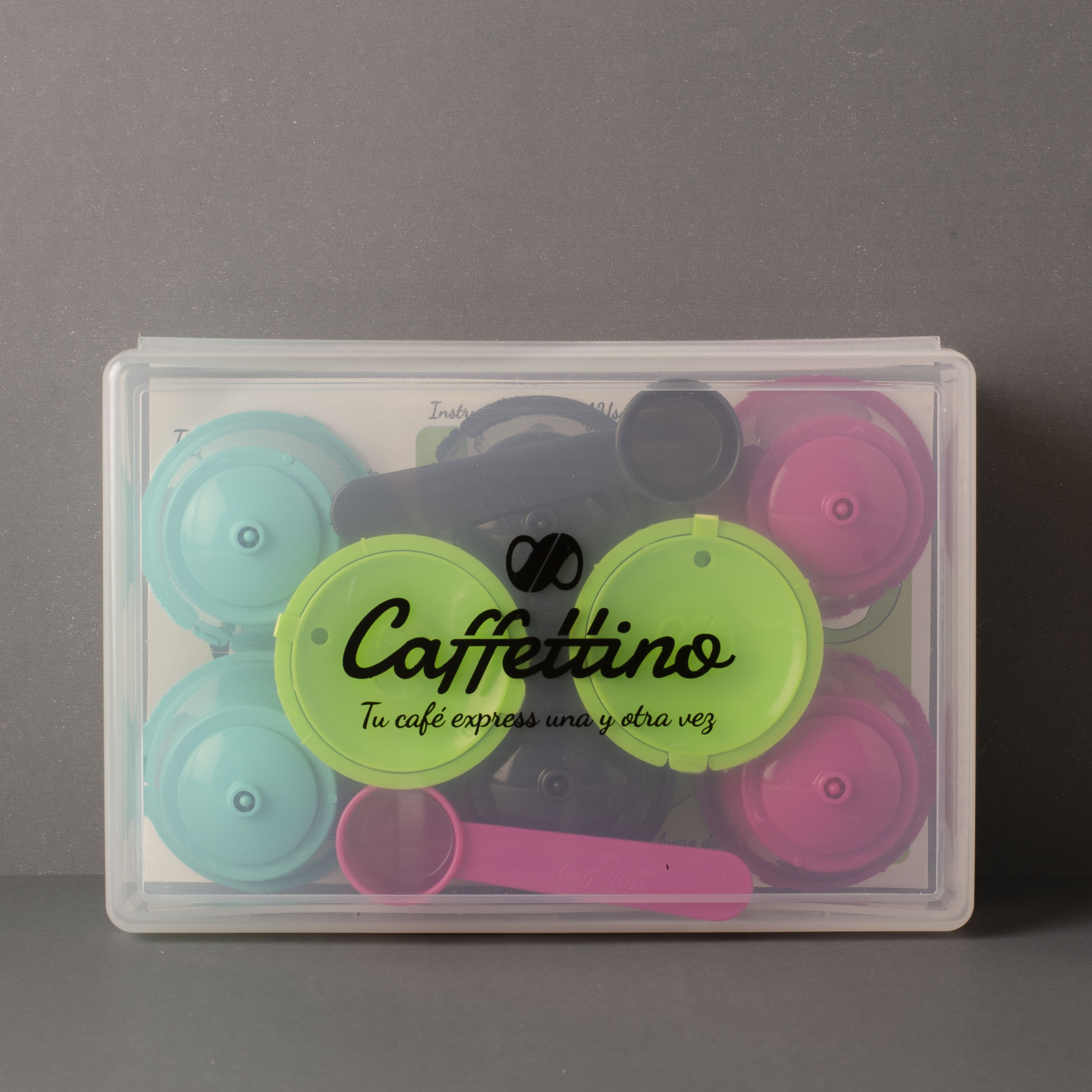 Cápsulas de café RECARGABLES ecológicas Caffettino para DOLCE
