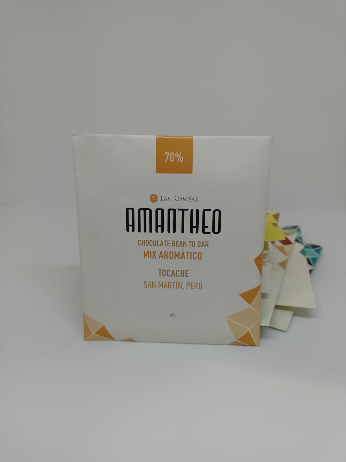 Chocolate Amantheo 70% Mix Aromático x 40 g