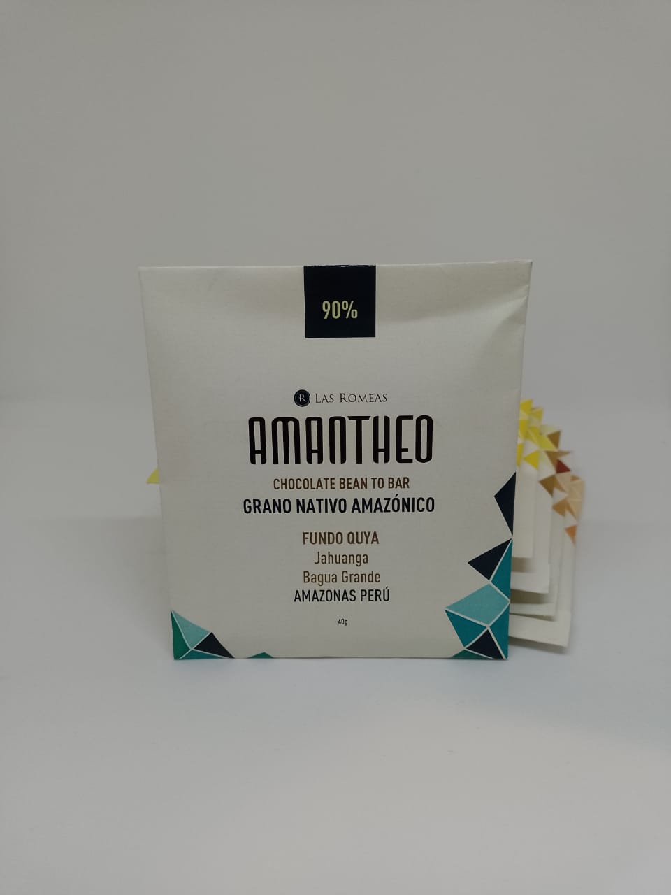 Chocolate Amantheo 90% Grano Nativo Amazónico x 40 g