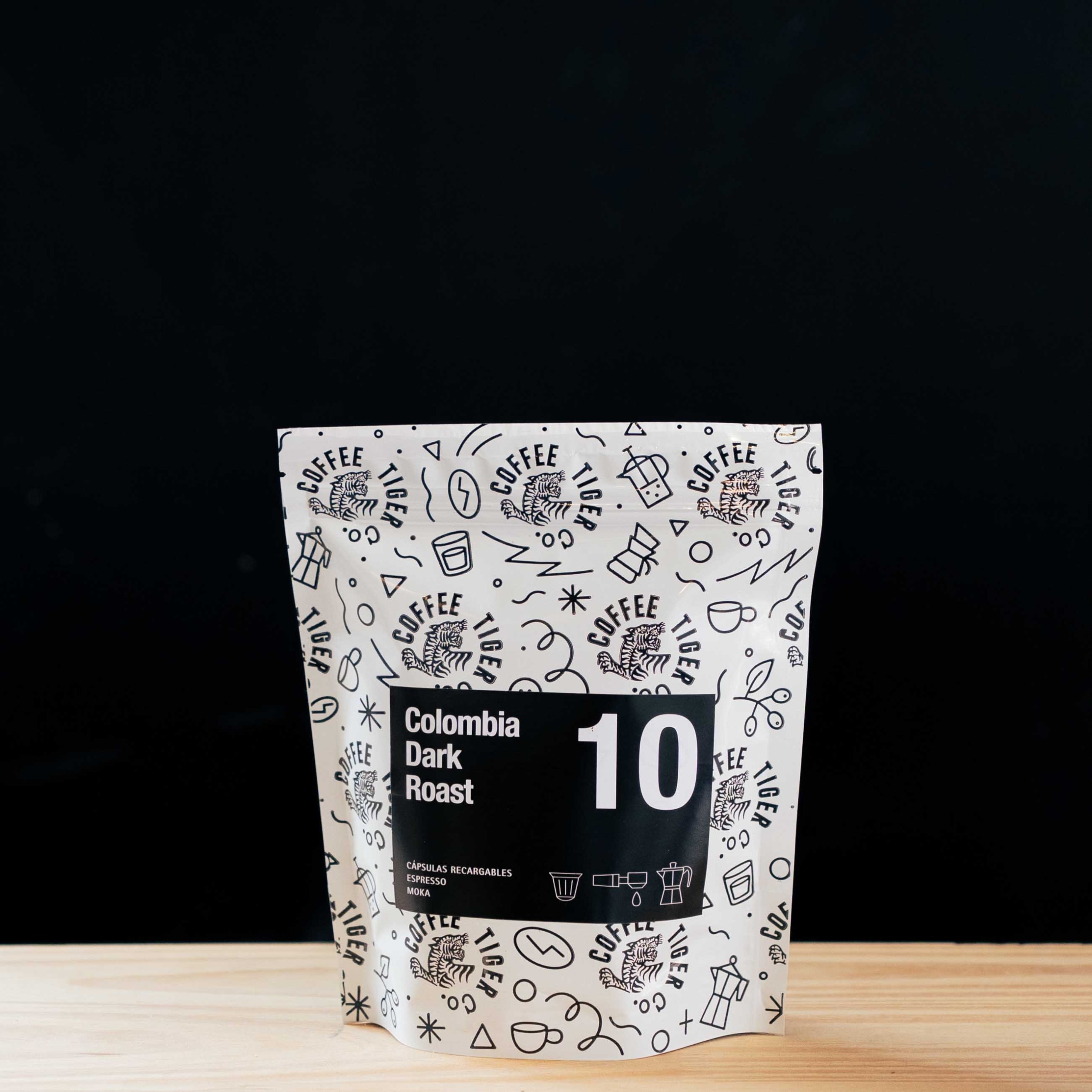 10 Colombia Dark Roast - Coffee Tiger Co