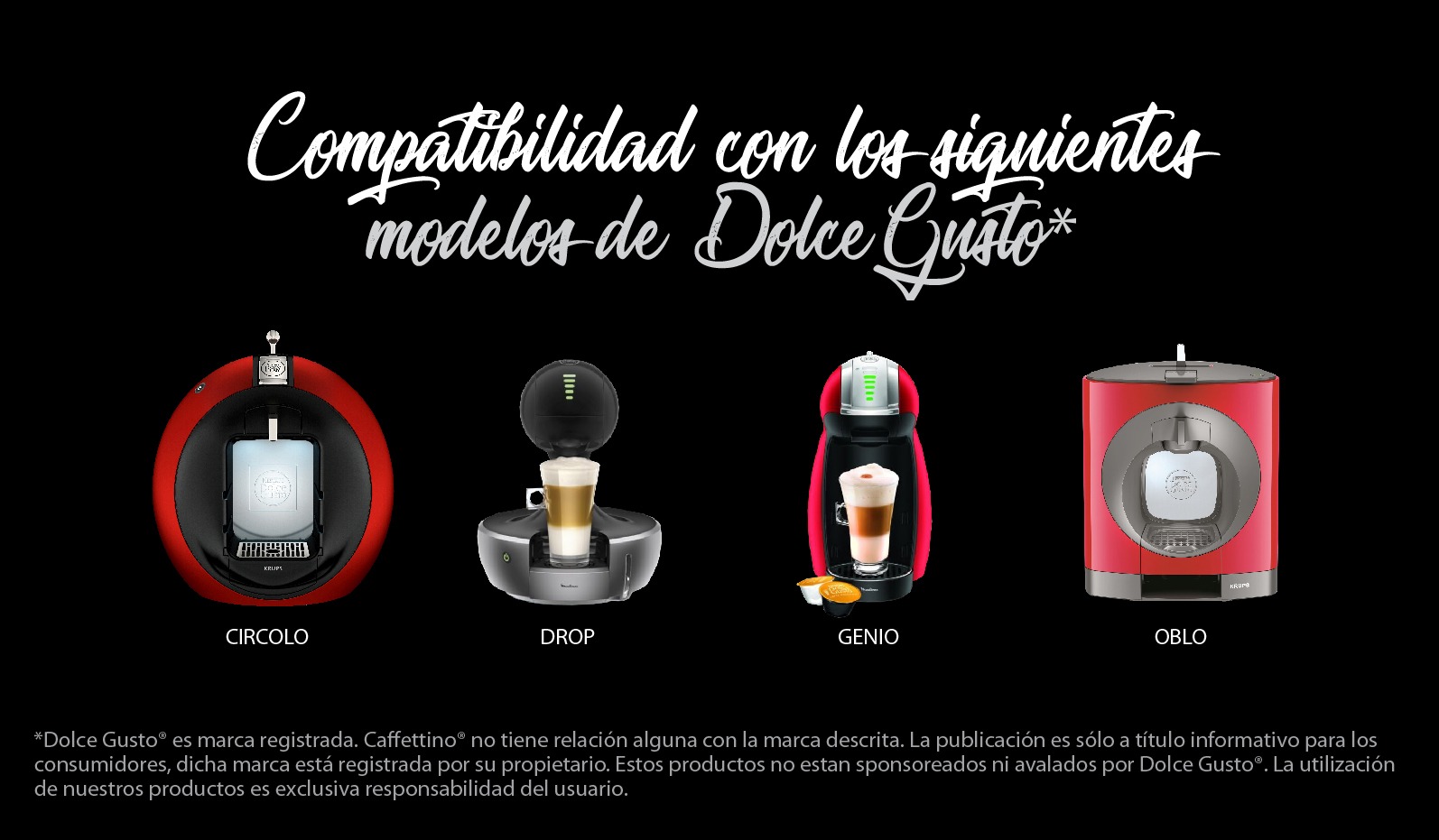 Cápsulas recargables - Apto Dolce Gusto x 4 - Imagen 6
