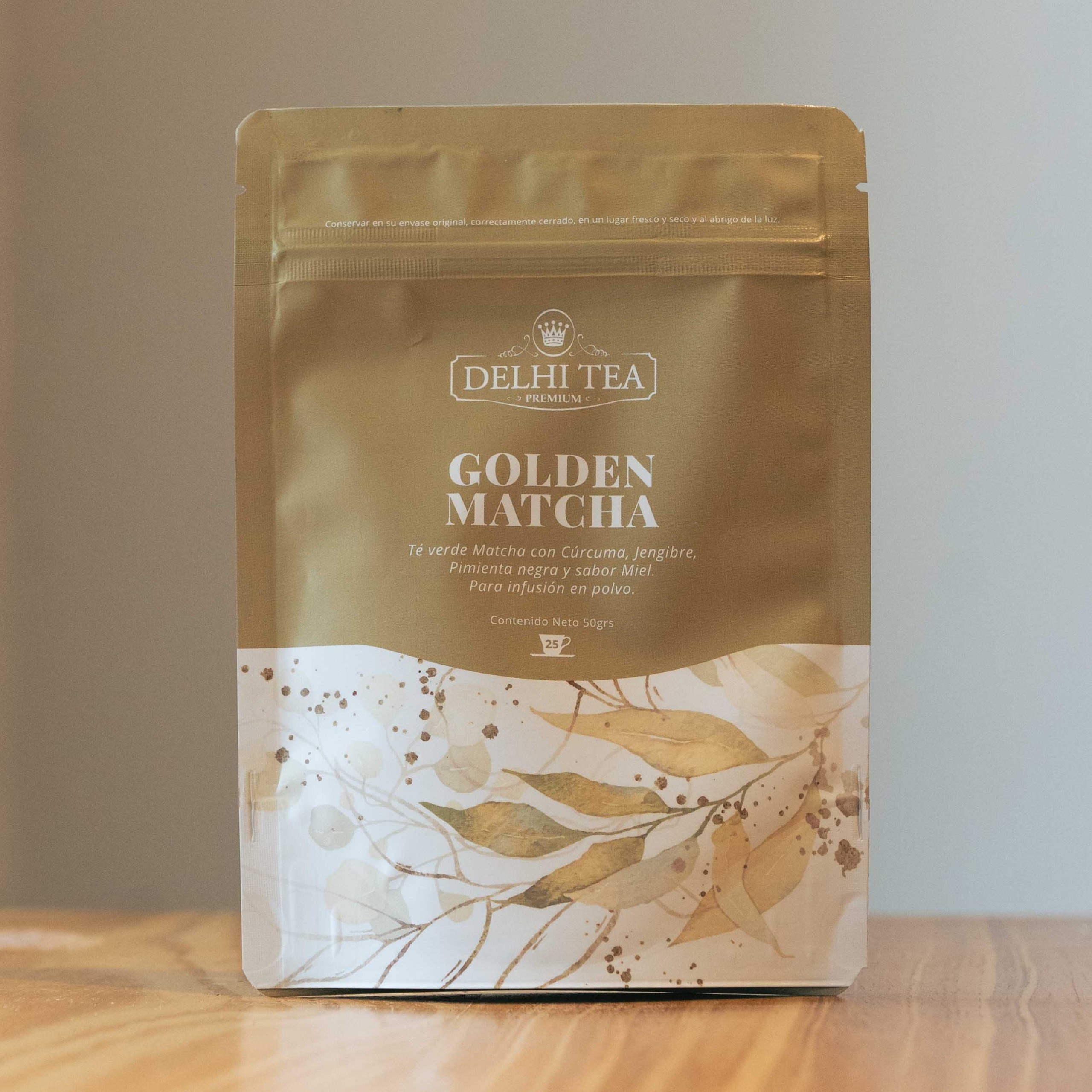 Golden Matcha x 50 g - Delhi Tea
