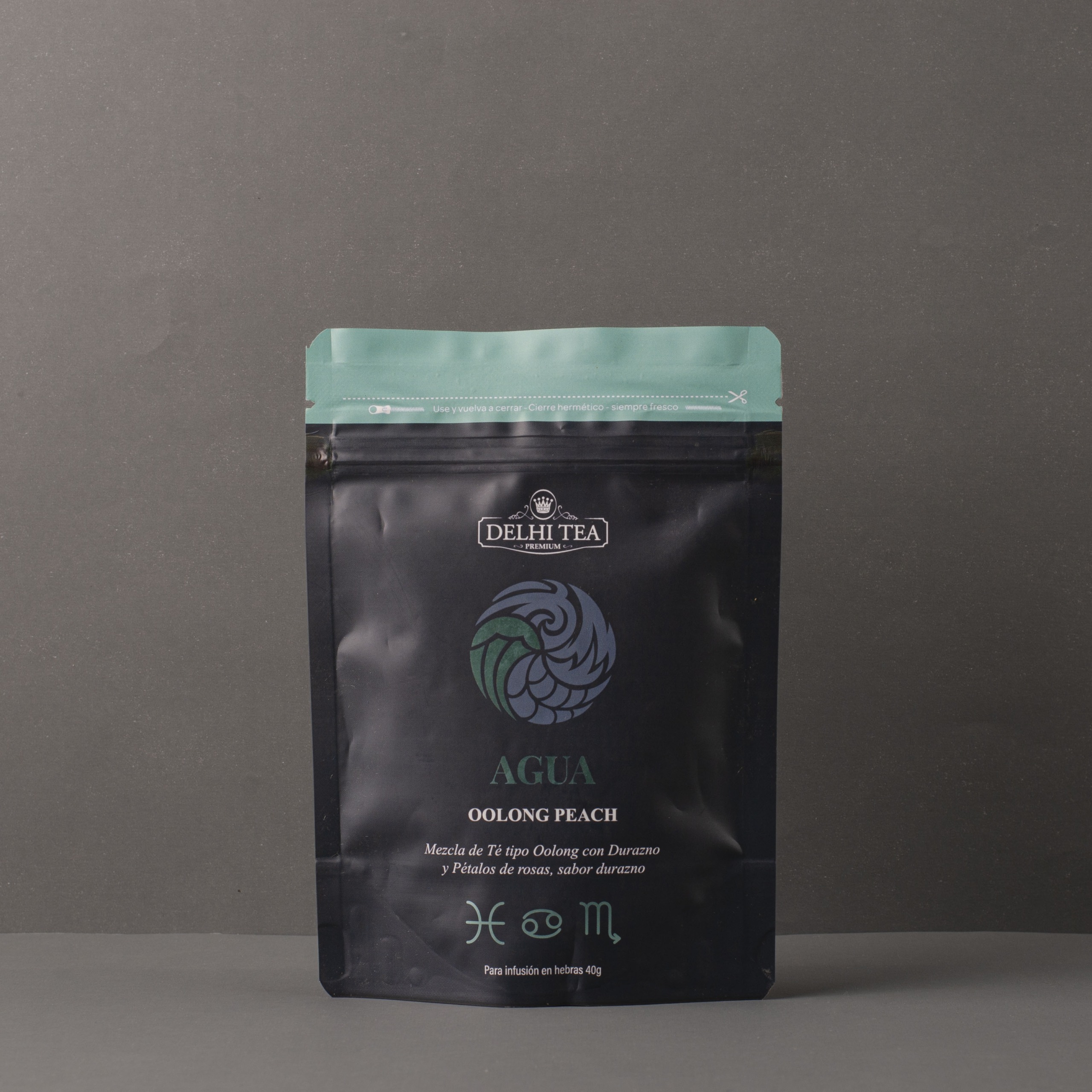 Agua Oolong Peach - Delhi Tea x 40 g