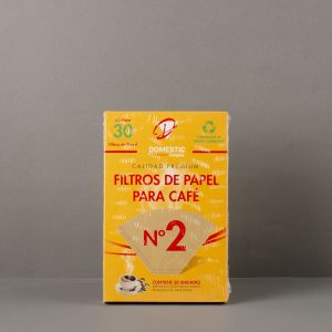 Filtros de papel N° 2 x 30 u - Domestic
