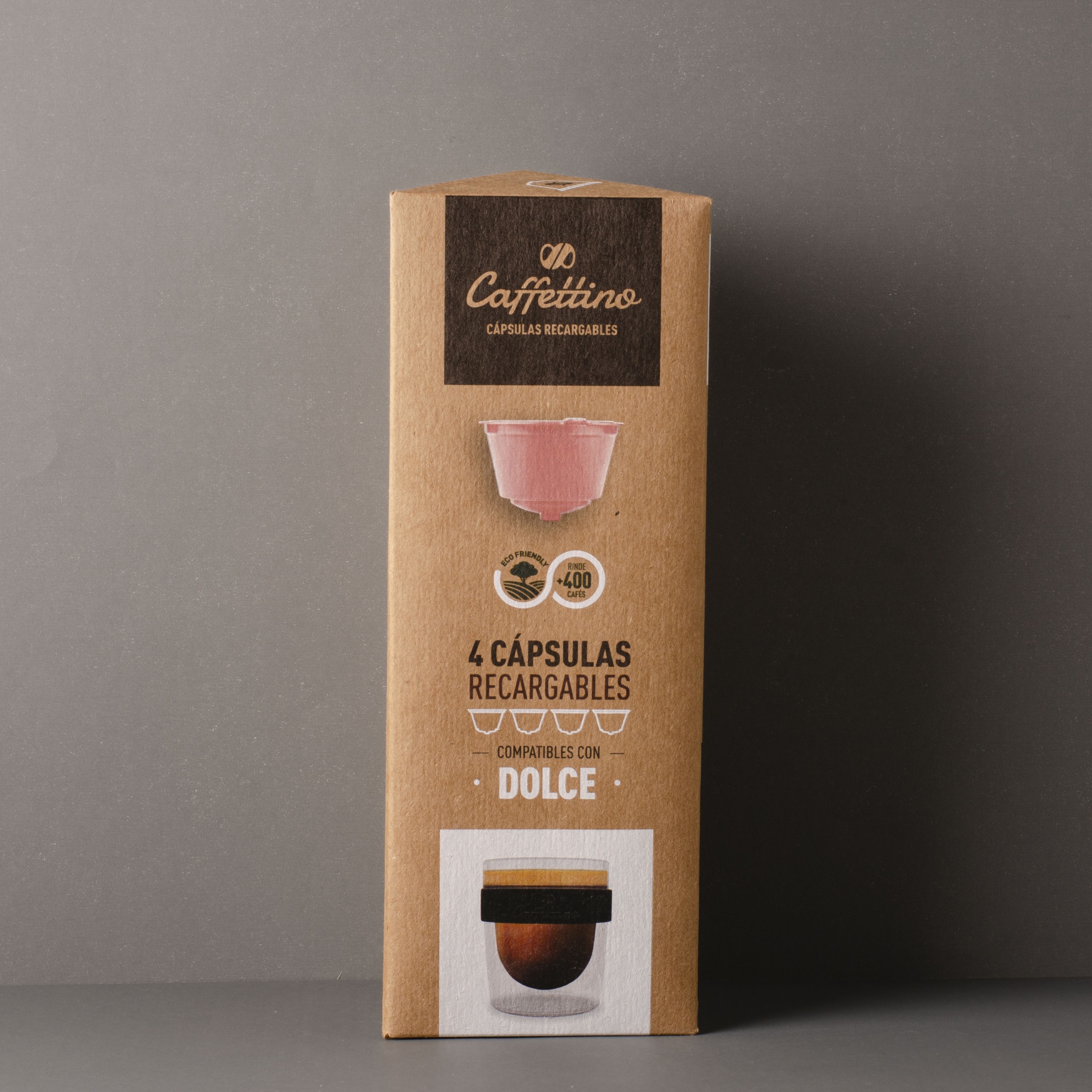 Cápsulas recargables - Apto Dolce Gusto x 4