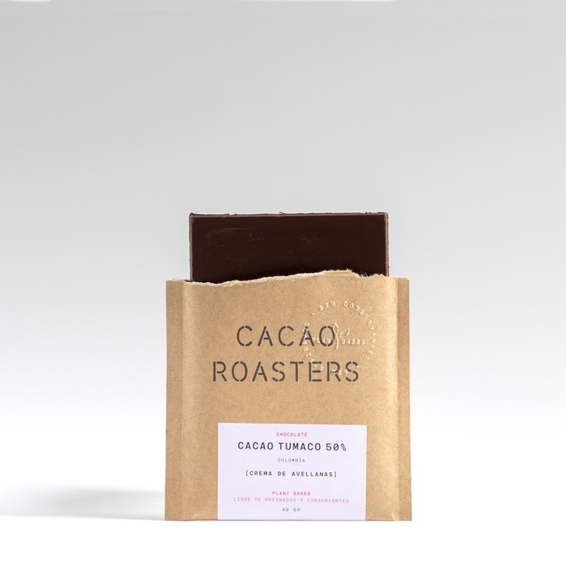 Cacao Roasters - Tumaco 50% c/crema de avellanas - Imagen 2